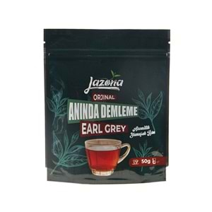 Lazona Anında Demleme Earl Grey Siyah Çay 50 gr. 25'li Tek Dem Paketi ( Bergamotlu )