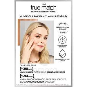 Loreal Paris True Match Aydınlatan Serum Kapatıcı - 3r 11 ml