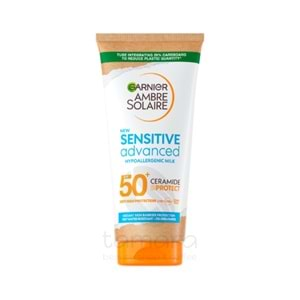 Garnier Ambre Solaire Sensitive Advanced Milk SPF 50+ 175 ml