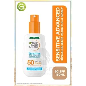 Garnier Garnier Sensitive Advanced Spray For Hassas Ciltler Spf50 Garnier (150ML)