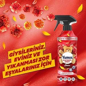 Yumoş Ev ve Tekstil Spreyi Amber 450 ml