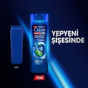 Clear Men Şampuan Cool Sport Menthol 350 ml