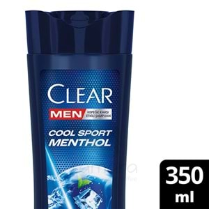 Clear Men Şampuan Cool Sport Menthol 350 ml