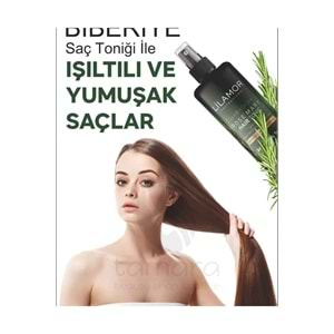 Lilamor Biberiye Suyu Dökülme Karşıtı ve Hızlı Uzamaya Yardımcı Tonik 250ml