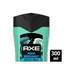 Axe Premium Collection Duş Jeli Aqua Bergamot 3 in 1 Vücut Saç Yüz 300 ml