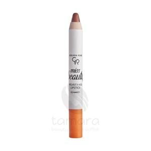 Golden Rose Miss Beauty Velvety Kiss Lipstick - 02 Naked - Mat Kalem Ruj