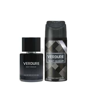 Verdure Night Crawler Erkek Parfüm + Deodorant 2'li Set