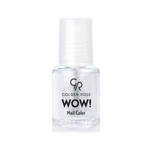 Golden Rose Wow Nail Color - Clear - Mini Oje 6 ml.