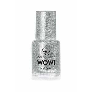 Golden Rose Wow Nail Color Glitter - 201 - Işıltılı Oje 6 ml.