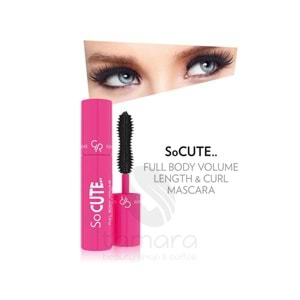 Golden Rose So Cute Full Body Volume Length&Curl Mascara - Black - Mini Maskara