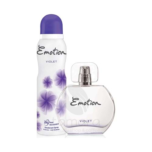 Emotion Violet Gift Set 50ml & 150 ml