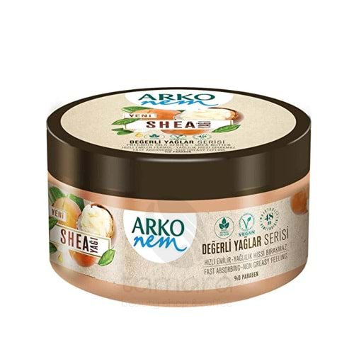 Arko Nem Krem Değerli Yağlar Shea Yağı 250 ml