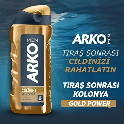 Arko Men Gold Power Tıraş Kolonyası 200 ml