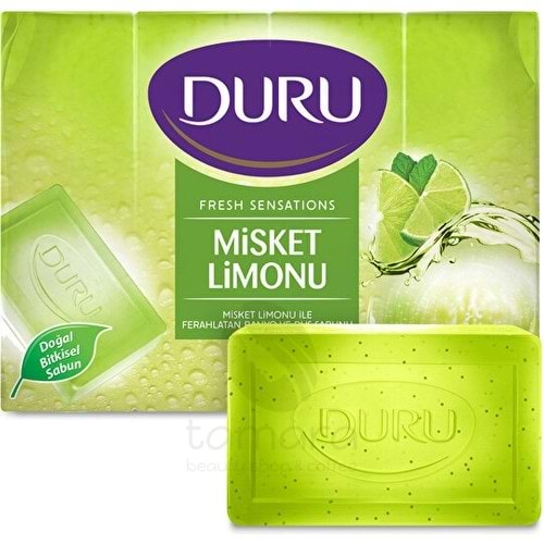 Duru Fresh Sensations Misket Limonu 4 Adet Duş Sabunu 600Gr