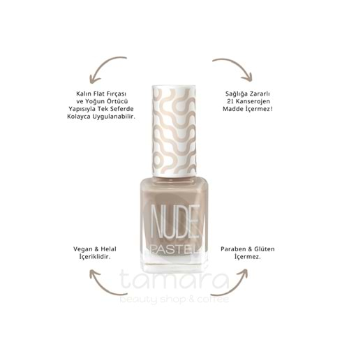 Pastel Nude Oje 766 Sand Beige