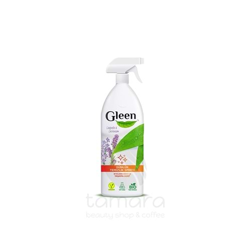 Gleen Organik Içerikli Vegan 1 Lt Lavanta-geranium Sprey Yüzey Temizleyici