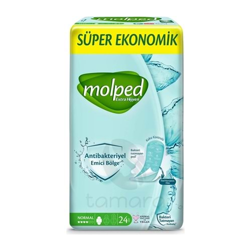 Molped Antıbakterıyel 24 lu Normal