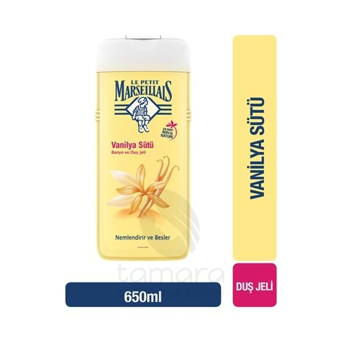 Le Petit Marseillais Duş Jeli Vanilya Sütü 650 ml