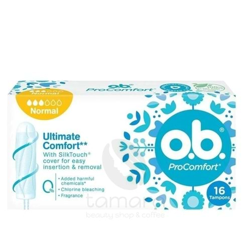 O.B. Comfort Tampon Normal 16 lı