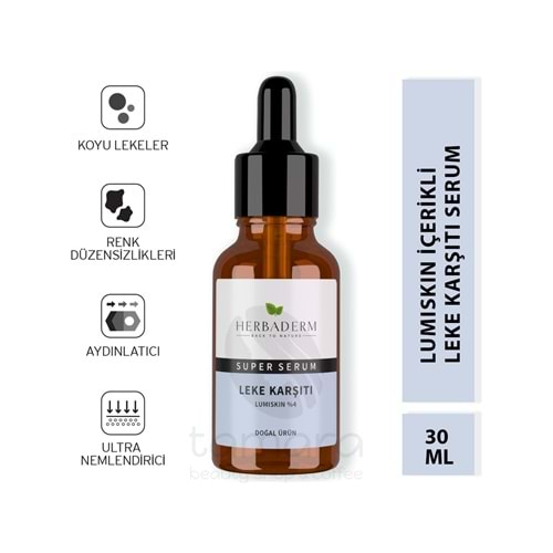 Herbaderm Süper Serum (Lumiskin %4) Leke Karşıtı 30 Ml