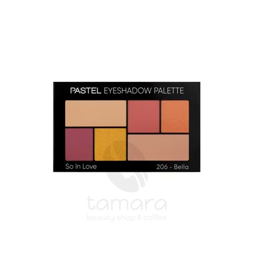 Pastel Eyeshadow Palette So In Love - Far Paleti 206 Bella