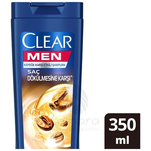 Clear Men Kepeğe Karşı Etkili Şampuan Kahve Çekirdeği Özü 350 ml