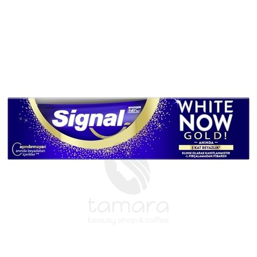 Signal Diş Macunu White Now Gold 75Ml