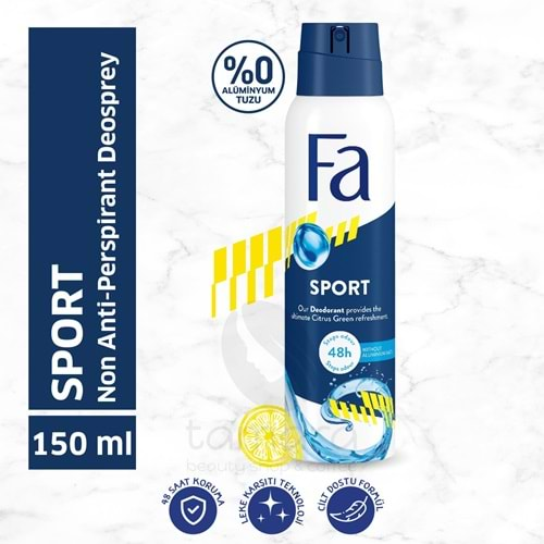 Fa Men Sport 150 Ml Turunçgil Aromalı Erkek Deo