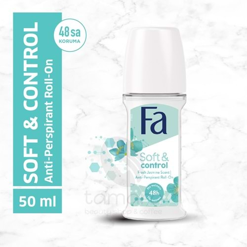 Fa Kadın Soft & Control Roll-On 50 Ml Yasemin Kokulu