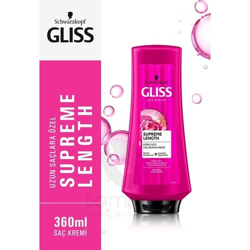 Gliss Supreme Length Saç Bakım Kremi 360 ML