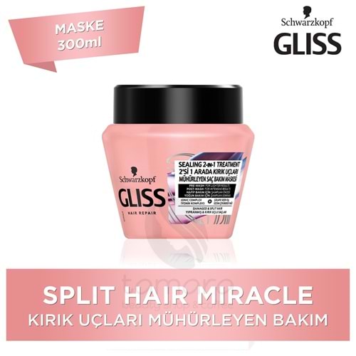 Gliss Splıt Hair Mıracle Bakım Maskesi 300 ml