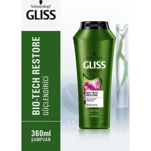 Gliss Bio-Tech Saç Bakım Şampuanı 360 ML