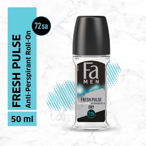 Fa Men Fresh Pulse Terleme Karşıtı Roll-On 50 Ml Erkek