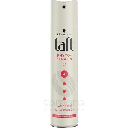 Taft Saç Sprey Phyto Keratin No.4 Ultra Güçlü