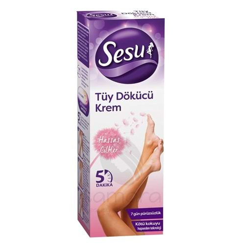 Sesu Tüy Dökücü Krem Sensitive Hassas Ciltler 40ml