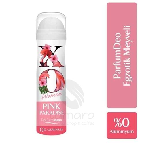 Xo Women Pink Paradise Kadın Deodorant 150 Ml