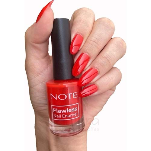 Note Nail Flawless Oje 98 Kırmızı Turuncu