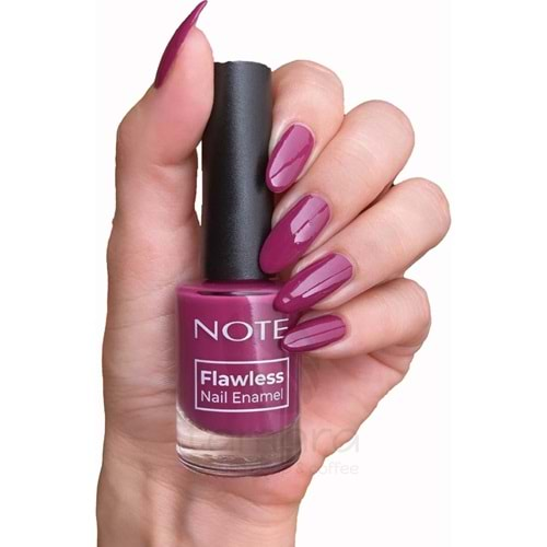 Note Nail Flawless Oje 95 Böğürtlen