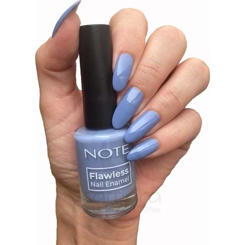 Note Flawless Nail Enamel Oje 13 Krom Mavi