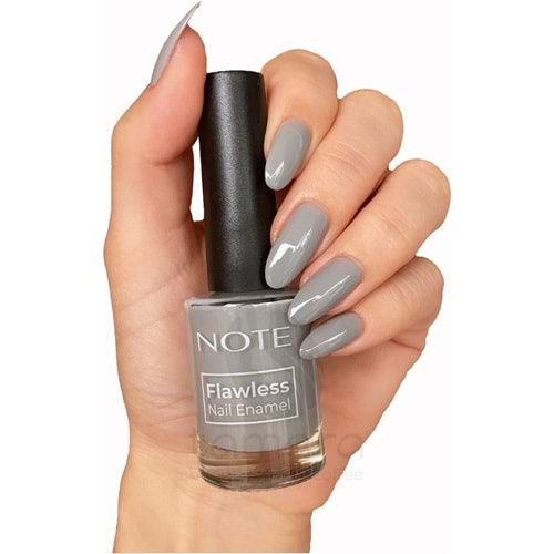 Note Nail Flawless Oje 16 Açık Gri