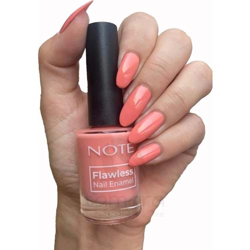 Note Nail Flawless Oje 74 Koyu Somon