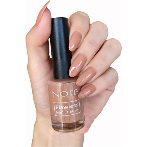 Note Flawless Nail Enamel Oje 05 Açık Krem