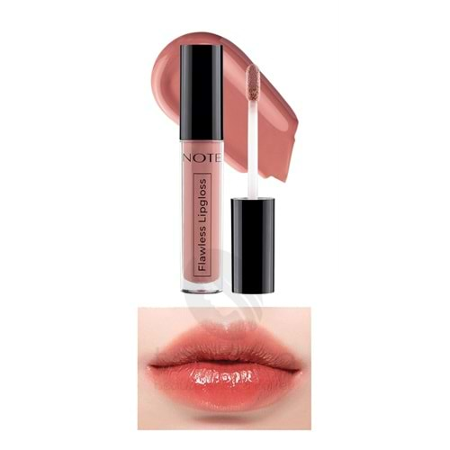 Note Flawless Lipgloss Nemlendirici Etkili Parlak Ruj 02 Delicate Pink - Pembe