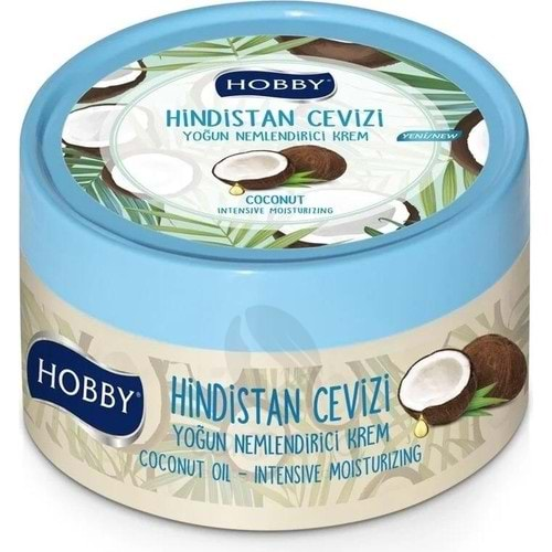 Hobby El Vücut Bakım Kremi Hindistan Cevizi Özlü 250 ml