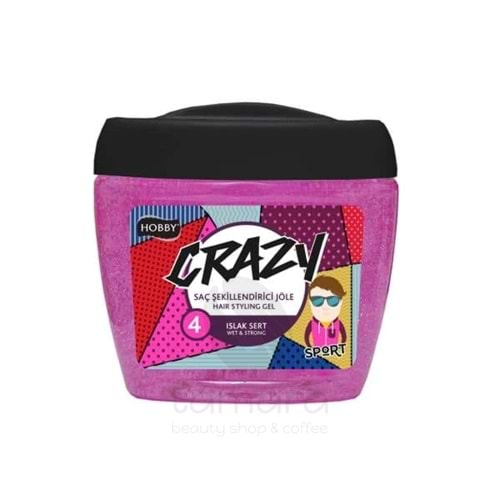 Hobby Saç Jölesi Crazy Islak Sert Görünüm 700 Ml