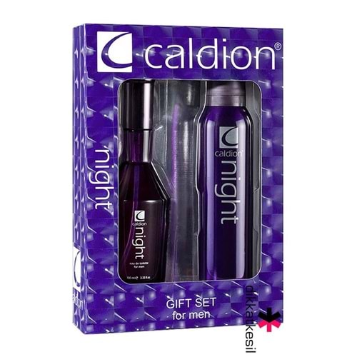 Caldion Nıght Edt 100 ml Erkek Parfüm + Deodorant 150 ml Set