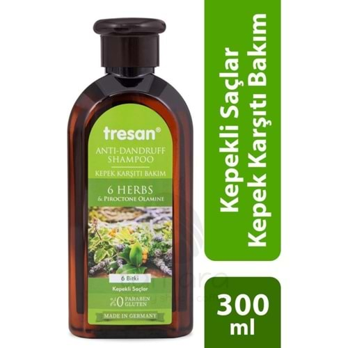 Tresan 6 Bitki Kepek Karşıtı Bakım Şampuanı 300 ml