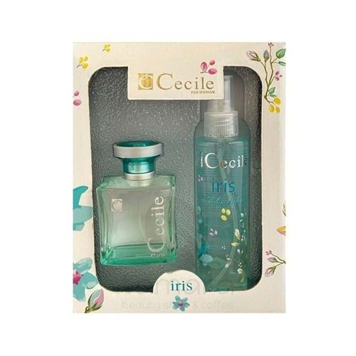 Cecile Iris Eau De Toılette 50 ml + Cecıle Iris B. Mist For Women 150 Ml Set