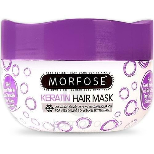 Morfose Keratin Maske 500 ml. Mor