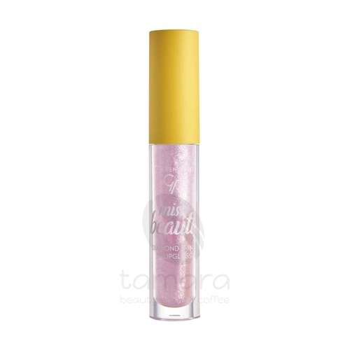 Golden Rose Miss Beauty Diamond Shine 3D Lipgloss-01 Pink Trip-Işıltılı Dudak Parlatıcısı